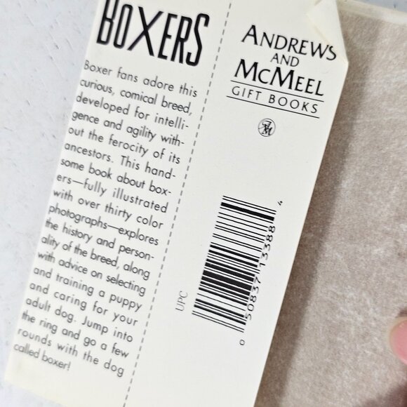 Boxers Miniature Book By Julie Mars Andrews & McMeel Gift Book - Picture 4 of 8